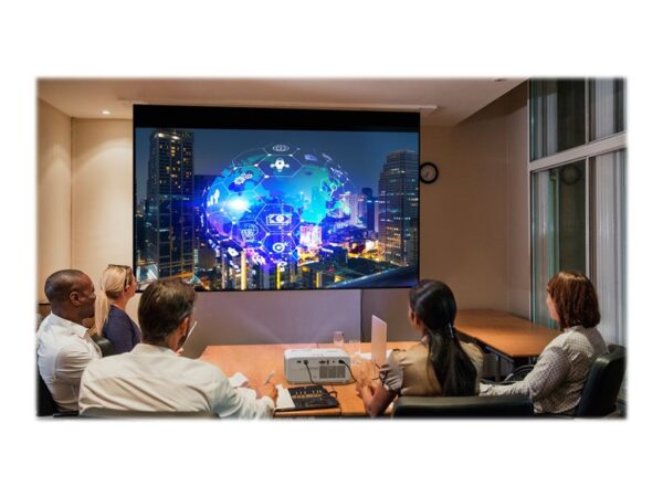 OPTOMA ZH350 FHD 1920×1080 3600lm Laser Projector 300 000:1 TR 1.48:1 1.62:1 2HDMI USB-A Power Audio 3.5mm 3Kg White