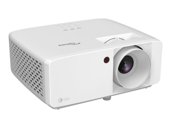 OPTOMA ZH420 FHD 1920×1080 4300lm Laser Projector 300 000:1 TR 1.12:1 1.47:1 2HDMI 1 RJ45 USB-A Power Audio 3.5mm 3Kg White