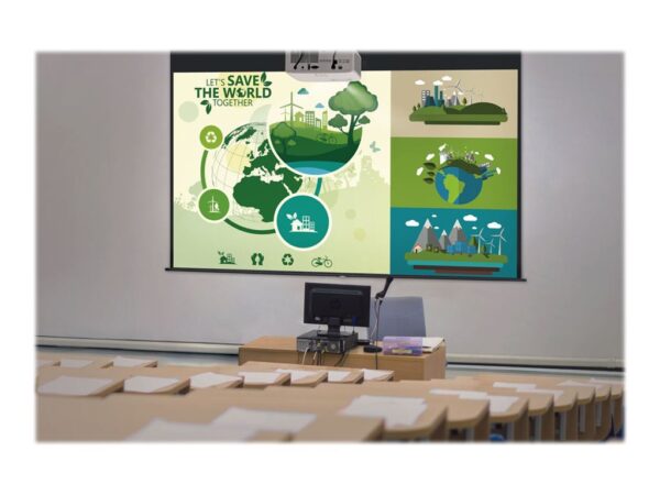 OPTOMA ZH420 FHD 1920×1080 4300lm Laser Projector 300 000:1 TR 1.12:1 1.47:1 2HDMI 1 RJ45 USB-A Power Audio 3.5mm 3Kg White