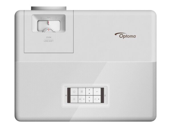 OPTOMA ZH507+ Laser Projector 1080p 1920×1080 5500lm 300 000:1 TR 1.4:1 – 2.24:1 – Lens Shift V+16 2H Composite Video USB-A Power