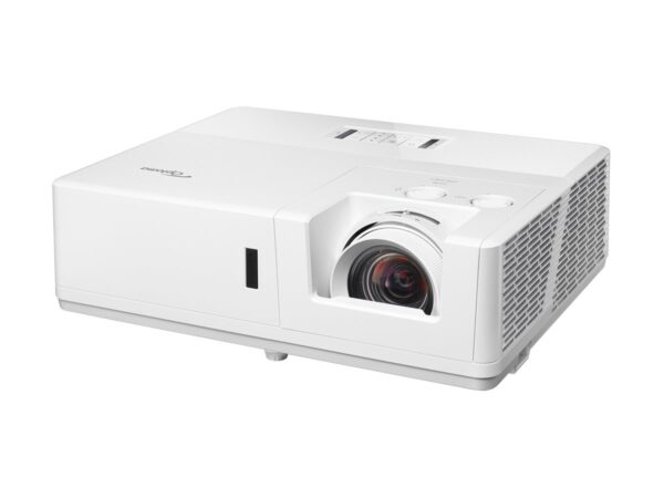 OPTOMA ZU607T WUXGA 1920×1200 6500lm Laser Projector 300000:1 TR 1.2:1 – 1.92:1 2H/1Hout composite video 2 VGA USB-A pow