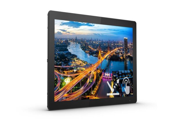 PHILIPS 152B1TFL/00 15p moniteur TActile 1024 x 768 XGA @ 75 Hz – TN – 450 cd/m² – 800:1 – 4 ms – HDMI, DVI-D, VGA, DisplayPort