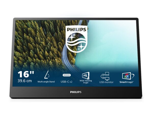 PHILIPS 16B1P3302D/00 15.6p IPS 1920×1080 USB-C Black