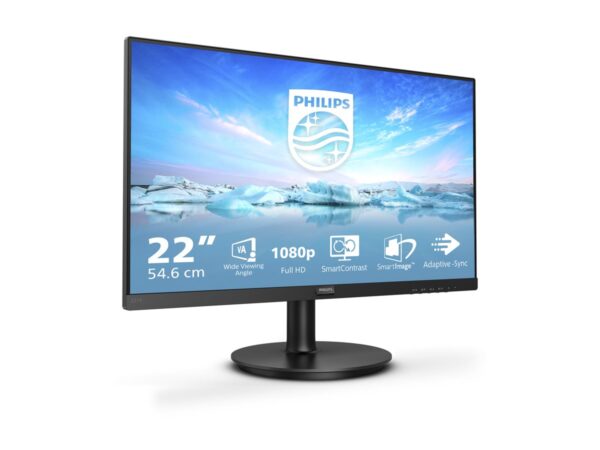 PHILIPS 221V8A/00 Monitor 21.5inch FHD 75Hz 4ms