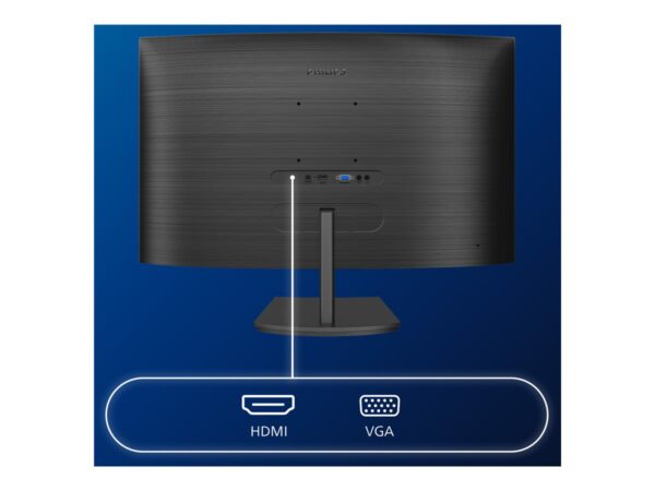 PHILIPS 241E1SC/00 23.6p Curved VA WLED 1920×1080 16:9 250cd/m2 4ms 75Hz HDMI VGA D-SUB