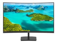 PHILIPS 241E1SCA Écran LED – incurvé – 24p – Full HD – 5 Hz – VA – 250 cd/m2 – 3000:1 – 4ms- VGA – HDMI- HP