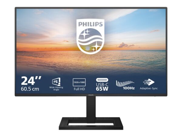 PHILIPS 24E1N1300AE/00 23.8p IPS 1920×1080 16:9 HDMI USB Black