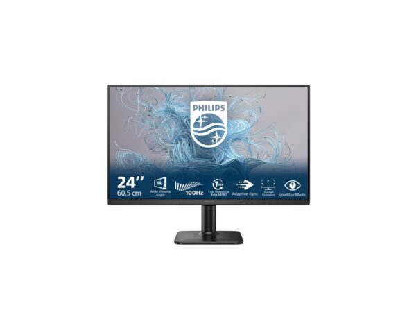 PHILIPS 24E2N1100LB/00 23.8p 1920×1080 100Hz HDMI D-Sub Black