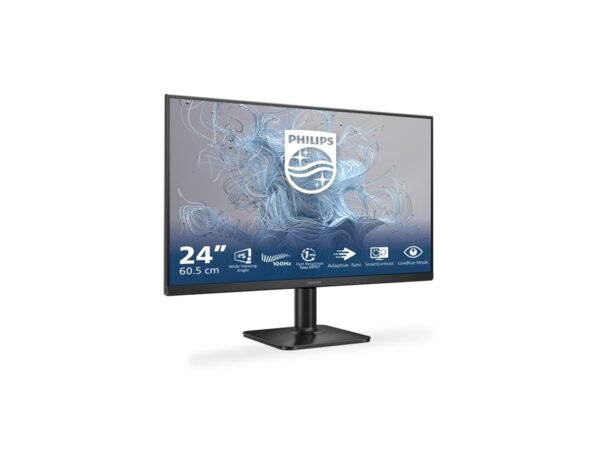 PHILIPS 24E2N1110 23.8p 1920×1080 120Hz IPS Flat Fixed base tilt AdaptiveSync HDMIx1 VGAx1 Bri 300cd/m2