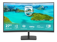 PHILIPS 271E1SCA/00 LCD CURVED 27p 16/9 VA FHD 1920×1080 75Hz 4ms 250 cd/m2 VGA HDMI Speakers 3Watt VESA 100