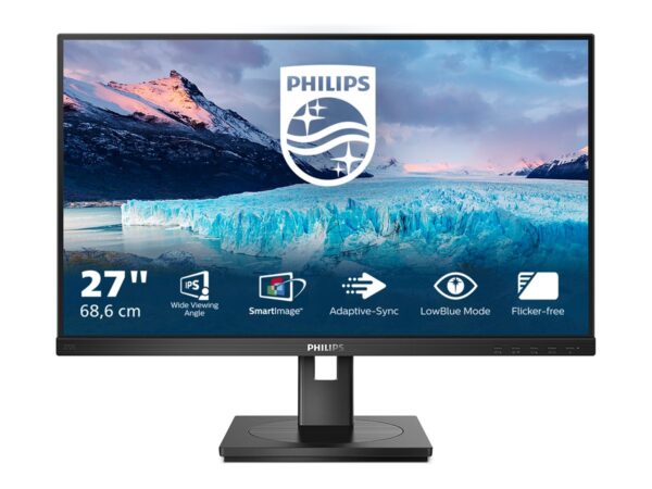 PHILIPS 272S1M/00 S-Line 27p 1920×1080 Full HD 75Hz HDCP 1.4 DVI/DP /HDMI USB