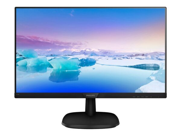 PHILIPS 273V7QJAB 27inch FHD 1920×1080 IPS 250cd 5ms LowBlue Flickerfree DP HDMI VGA Speaker tilt