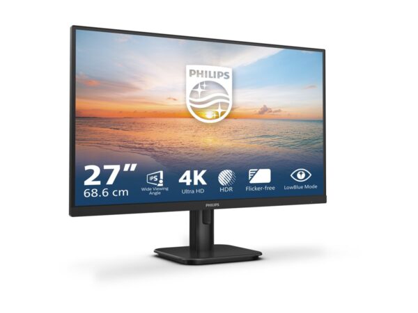 PHILIPS 27E1N1800A/00 27p IPS 4K UHD 60Hz 350cd/m2 4ms 2xHDMI2.0 DP Speakers