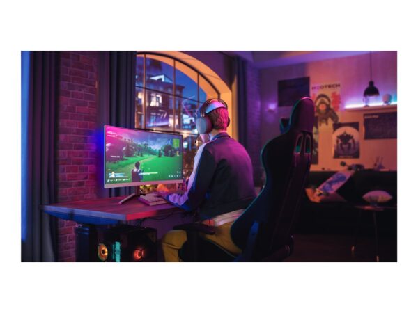 PHILIPS 27M2C5501/00 27p Curved Gaming Monitor 2560×1440 180Hz 1ms 2xHDMI DP white