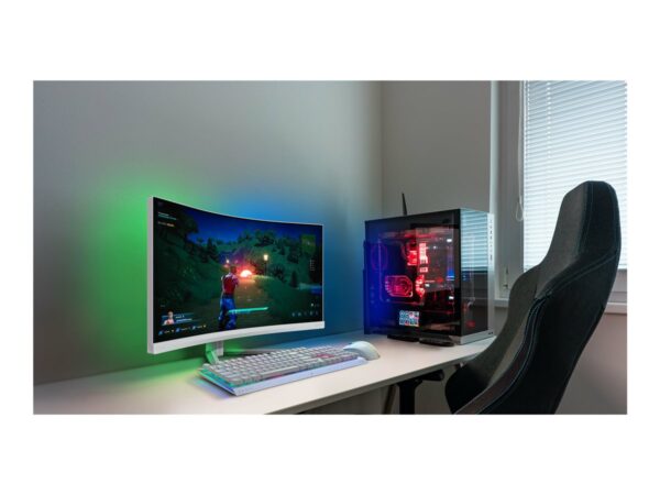 PHILIPS 34p 3440×1440 VA 130mm EVNIA 5000 Ambiglow Curved WQHD 180Hz Fast VA 1ms GtG HDR10 USB 4x USB 3.2