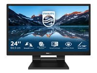 PHILIPS Moniteur Tactile 23.6pcs – 10 PTS – VGA – HDMI – DP HUB USB 3.1 x 2 – garantie 3 ans – Câbles fournis
