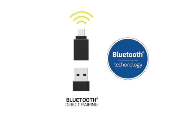 PORT DESIGNS Binaural Headset Bluetooth With Base – Pro