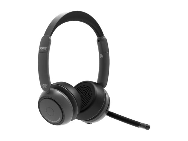 PORT DESIGNS Binaural Headset Bluetooth With Base – Pro