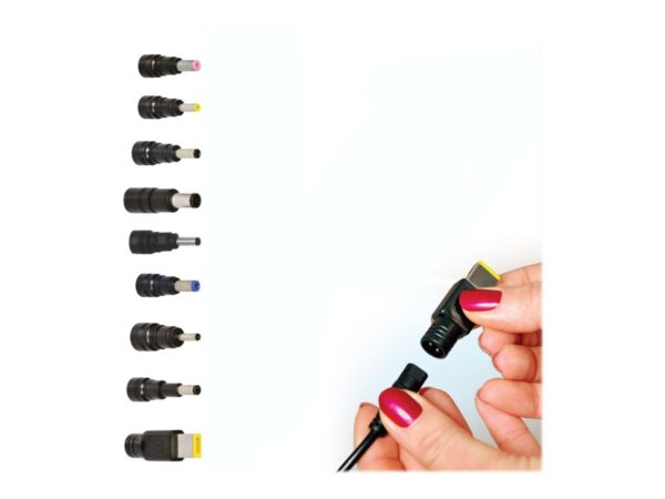 PORT DESIGNS Compatible with ASUS notebooks EU Plug 65W power supply for notebooks up to 90W
