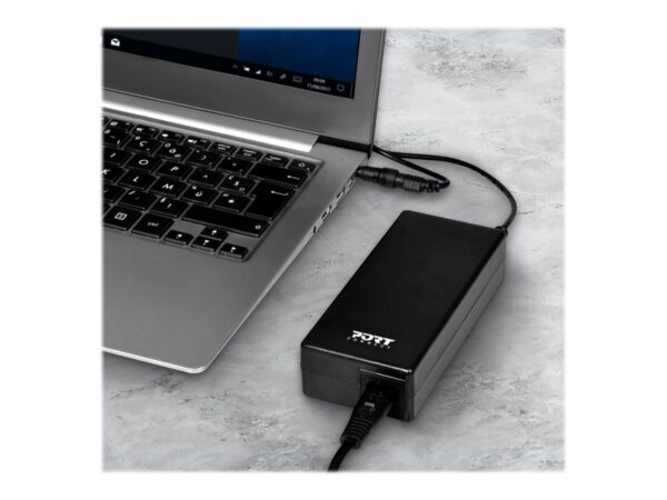PORT DESIGNS Compatible with ASUS notebooks EU Plug 65W power supply for notebooks up to 90W