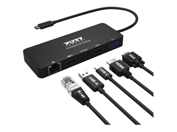 PORT DESIGNS Docking Type C Travel 1 X 4K Pd 85W