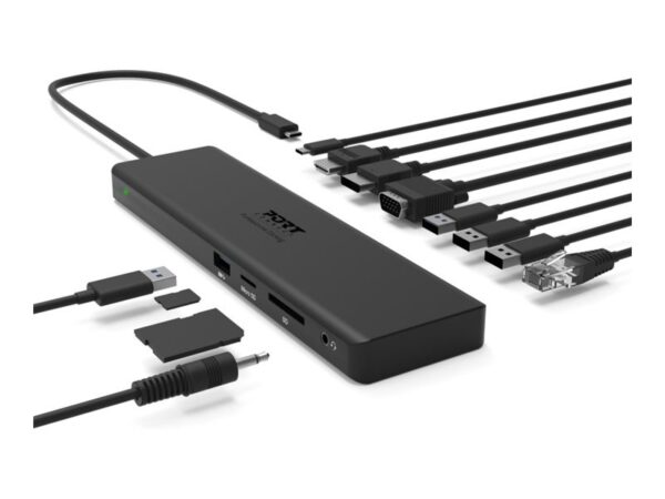 PORT DESIGNS Docking Type C TRAVEL 1x 4K Pro