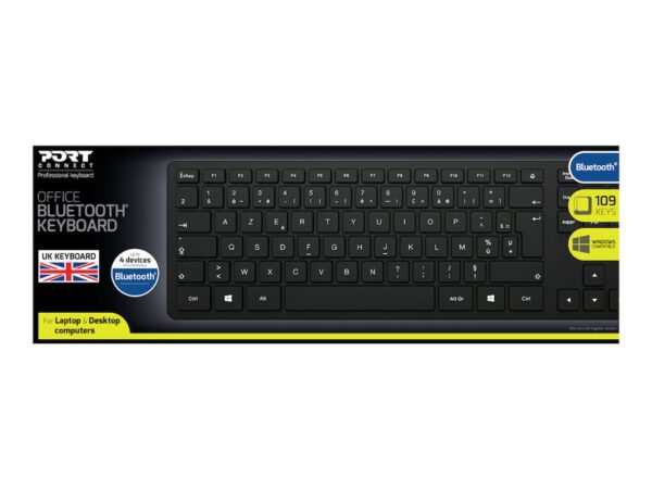 PORT DESIGNS Keyboard Office Pro Bluetooth – UK