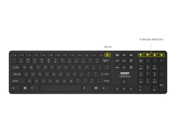 PORT DESIGNS Keyboard Office Pro Bluetooth – UK