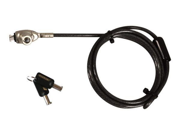 PORT DESIGNS Keyed Switchable Security Cable Lock All in one K-Lock/Noble Wedge/Nano