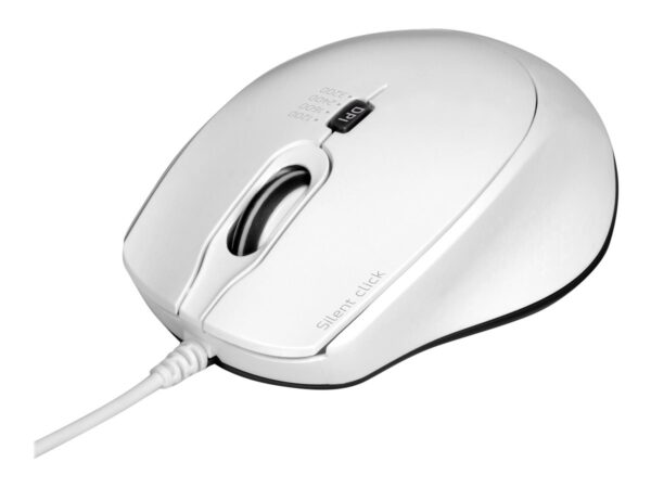 PORT DESIGNS Mouse Office Pro Silent Wired – White