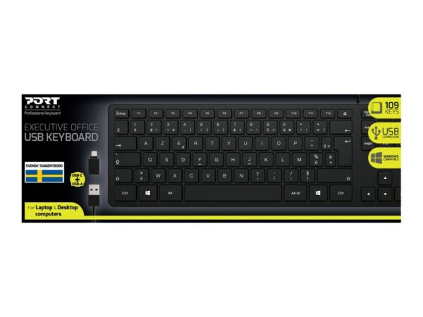PORT DESIGNS Office Keyboard Executive – SW