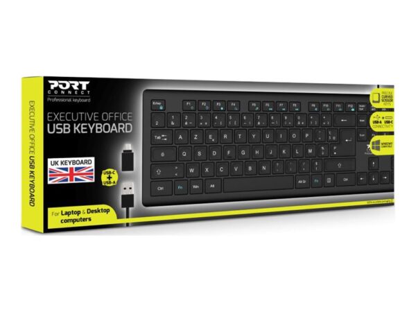 PORT DESIGNS Office Keyboard Executive – UK