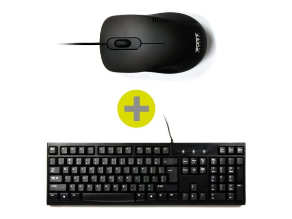 PORT DESIGNS pack keyboard + mouse BUDGET – WIRED – FR
