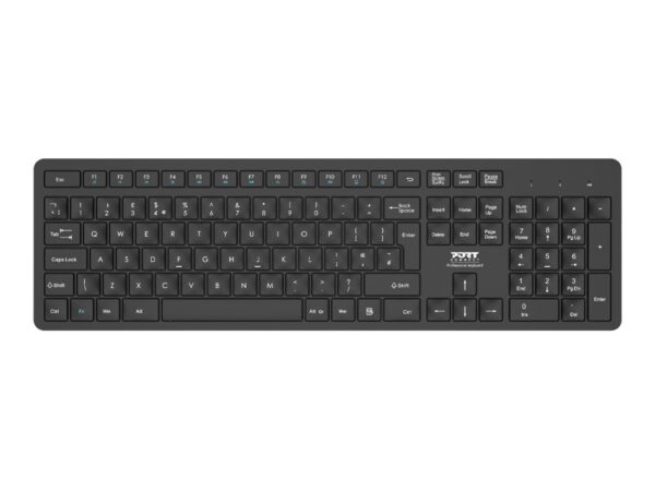 PORT DESIGNS Pack Keyboard + Mouse Medium Wireless – UK