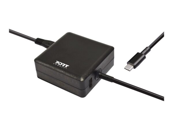 PORT DESIGNS power supply 65W – TYPE C – UK
