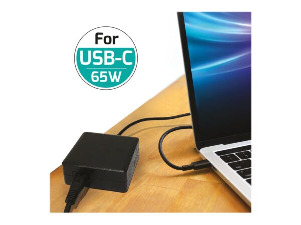 PORT DESIGNS power supply 65W – TYPE C – UK