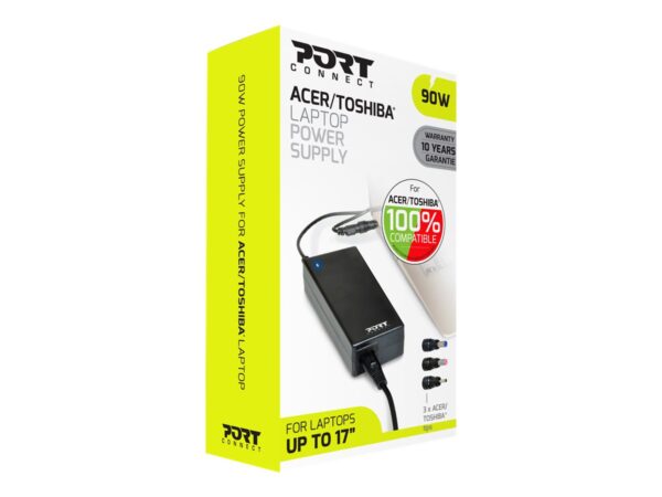 PORT DESIGNS POWER SUPPLY 90 W – ACER/TOSHIBA –  EU