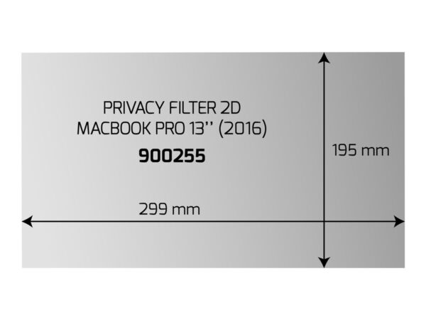 PORT DESIGNS PRIVACY FILTER 2D MACBOOK PRO 13p 2016 299×195
