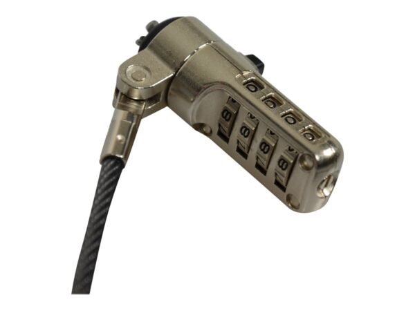 PORT DESIGNS SECURITY CABLE COMBINATION – NOBLE WEDGE SLOT