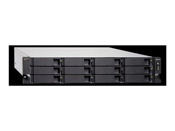 QNAP 12+6 Bay 2U NAS Intel Xeon D-1622 4cores/8threads 3.2GHz processor 32Go ECC DDR4 6×2.5p 12×3.5p SATA