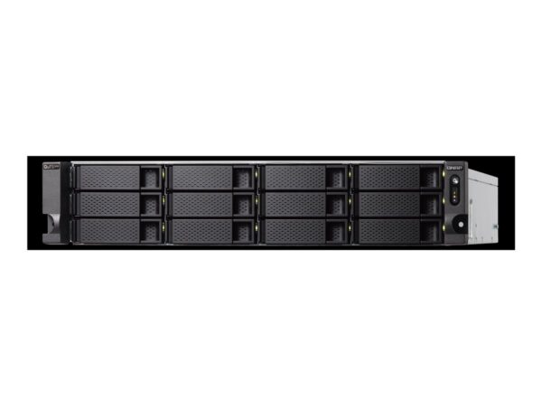 QNAP 12+6 Bay 2U NAS Intel Xeon D-1622 4cores/8threads 3.2GHz processor 32Go ECC DDR4 6×2.5p 12×3.5p SATA