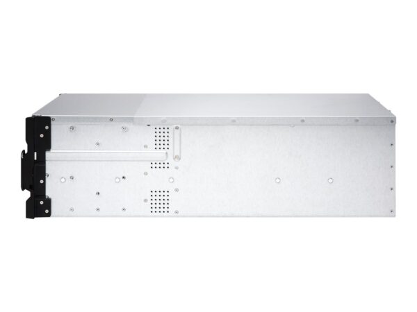 QNAP 24-Bay 4U Rackmount NAS Intel Xeon E-2236 6 cores/12 threads 3.4GHz processor 128Go ECC DDR4 24×2.5p/3.5p SATA