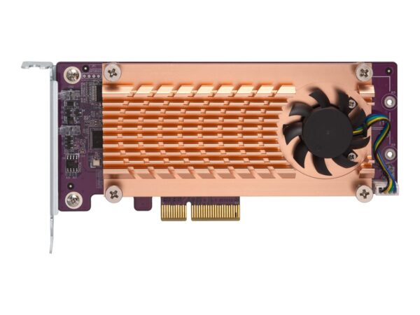 QNAP Dual M.2 22110/2280 SATA SSD expansion card for TS-531P TS-531X TS-831X TS-1635 TS-x31XU TS-x53B TS-563 TVS-x63 TS-x63U x73