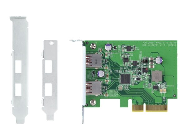 QNAP Dual-port USB3.2 Gen 2 PCIe expansion card