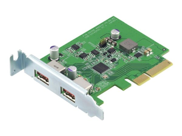 QNAP Dual-port USB3.2 Gen 2 PCIe expansion card