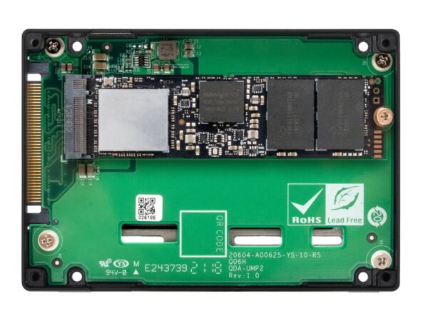 QNAP QDA-UMP4A U.2 NVMe to M.2 NVMe SSD PCIe adapter 7mm