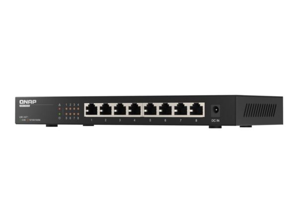 QNAP QSW-1108-8T 8 port 2.5Gbps auto negotiation 2.5G/1G/100M unmanaged switch