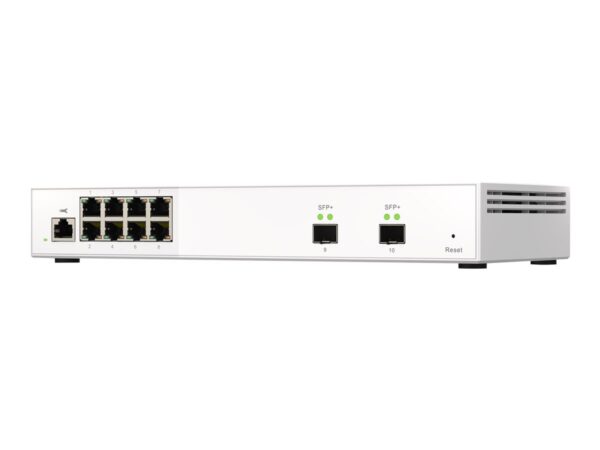 QNAP QSW-M2108-2S 8 port 2.5Gbps 2 port 10Gbps SFP+ web managed switch