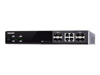 QNAP QSW-M804-4C Managed Switch 8 port of 10GbE port speed 4 port SFP+ 4 port SFP+/ NBASE-T