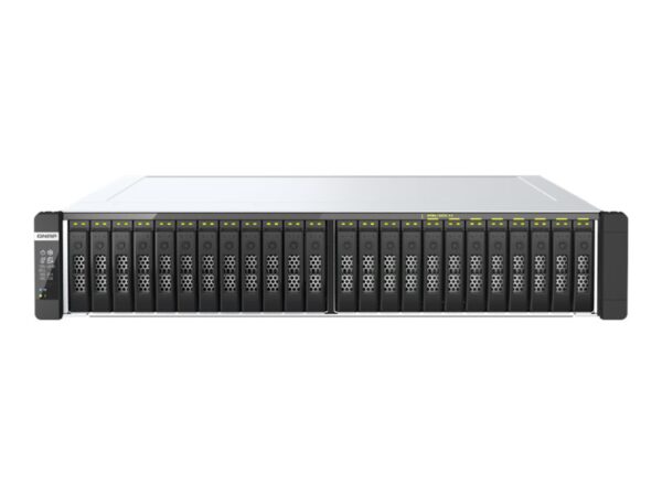 QNAP TDS-h2489FU-R2-4314-512G 24-Bay NAS 2xIntel Xeon Silver 4314 512Go RDIMM ECC DDR4 RAM 1200W Power Supply